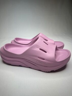 Hoka Women's Pastel Pink Slide Sandals